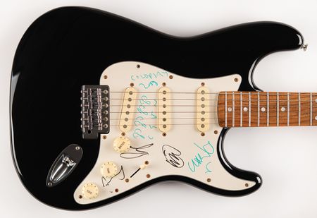 Lot #643 Coldplay Signed Guitar - Image 1