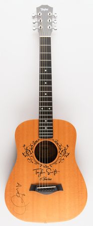 Lot #585 Taylor Swift Signed 'Baby Taylor' Acoustic Guitar - Image 3