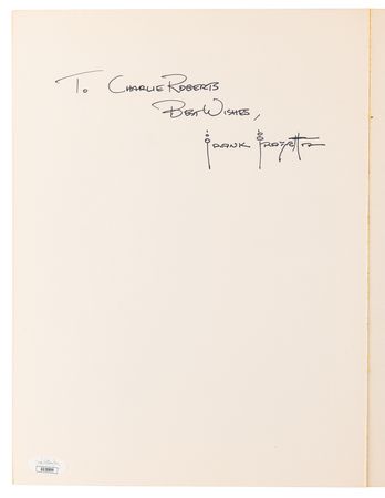 Lot #508 Frank Frazetta (2) Items: Signed Book and Cut Signature - Image 4