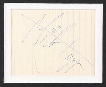 Lot #669 Rolling Stones: Mick Jagger Signature - Image 2