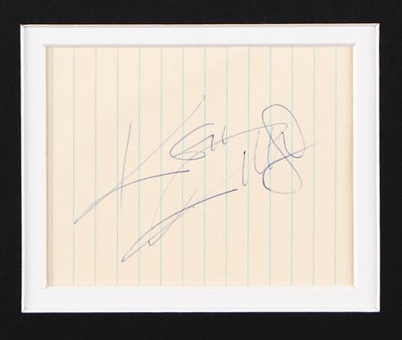 Lot #671 Rolling Stones: Keith Richards Signature - Image 2