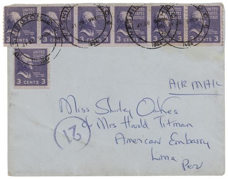 Lot #35 Jacqueline Kennedy Autograph Letter Signed (1954) - 