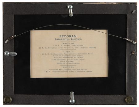 Lot #133 Franklin D. Roosevelt Inauguration Pass, Issued to a Presidential Elector - Image 4