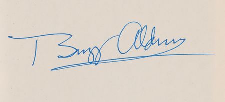 Lot #414 Buzz Aldrin Signed Book - Magnificent Desolation - Image 2