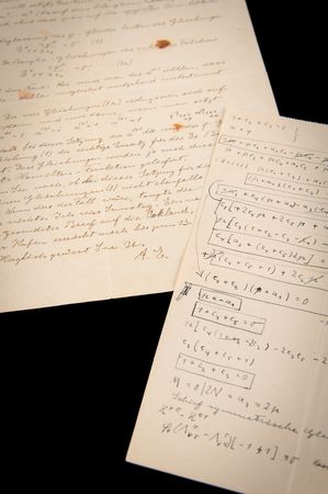 Lot #5046 Albert Einstein Autograph Letter Signed to His 'Calculator,' Walther Mayer, on Dirac and De Broglie Equations - Image 1