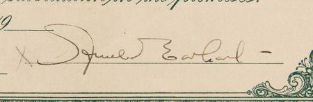 Lot #5087 Amelia Earhart Signed 'Airwoman, Inc.' Stock Certificate - Image 4