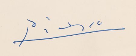 Lot #5083 Pablo Picasso Original 'Cannes Beach' Sketch with Autograph Letter Signed to His Financial Advisor - Image 2