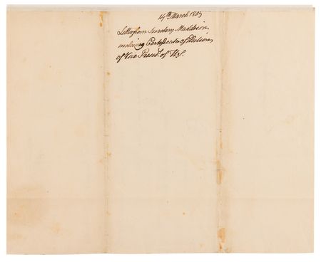 Lot #5011 James Madison Letter Signed to George Clinton, Affirming His Election as Vice President - Image 3