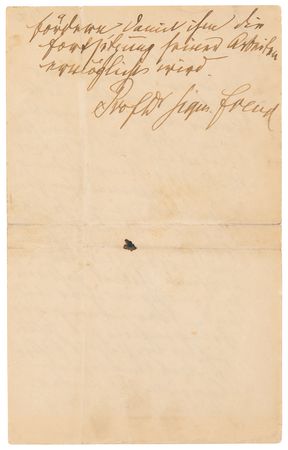 Lot #5052 Sigmund Freud Autograph Letter Signed, Praising the Psychoanalytical Work of Protégé Theodor Reik - Image 3