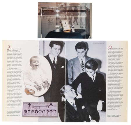 Lot #5033 John F. Kennedy 10k Gold Christening Ring - Image 11