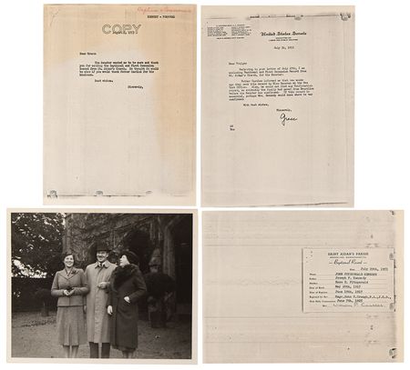 Lot #5033 John F. Kennedy 10k Gold Christening Ring - Image 13