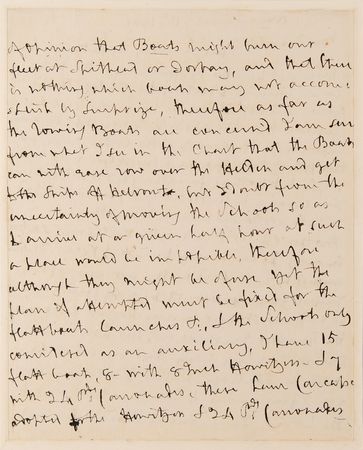 Lot #5062 Horatio Nelson Autograph Letter Signed, Thanking the Secretary to the Board of Admiralty for 