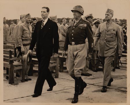 Lot #5068 George S. Patton Signed Homecoming Copley Plaza (Boston) Dinner Program - June 7, 1945 - Image 4