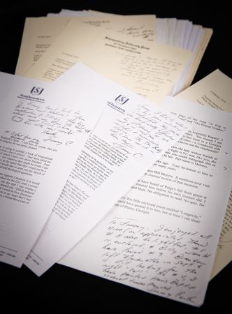 Lot #5037 Jimmy Carter Correspondence Archive of (70) Signed Letters with Broad-Ranging Subject Matter on Religion, Israel and Palestine, Trump, Putin, Baseball, His Health, Billy Carter, and Much More - Image 1