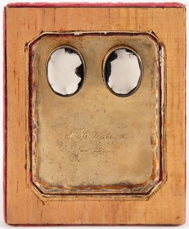 Lot #5007 George and Martha Washington Locks of Hair Presented to Mrs. Oliver Wolcott, Jr. - Remarkable Relics with Direct Family Provenance - Image 2