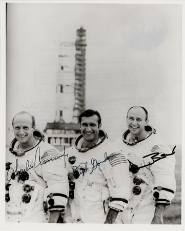 Lot #415 Apollo 12 Crew-Signed Photograph Signed Photograph - Image 1