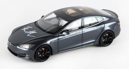 Lot #186 Elon Musk Signed Tesla Model S P100D