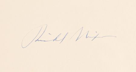 Lot #96 Richard Nixon Signed Book - The Real War - Image 2