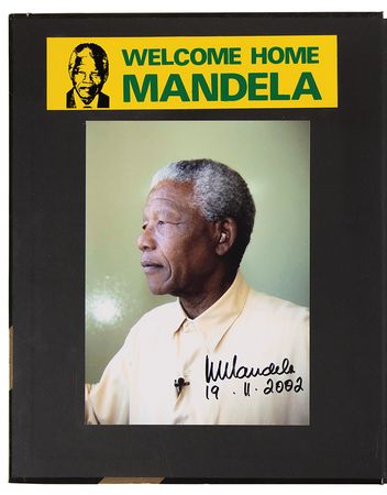 Lot #177 Nelson Mandela Twice-Signed Book - June 16 - Image 3