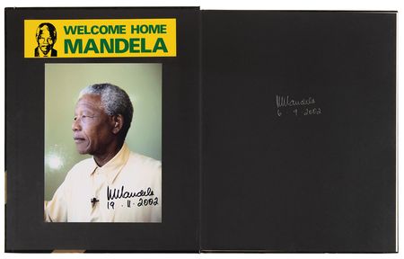 Lot #177 Nelson Mandela Twice-Signed Book - June 16 - Image 4