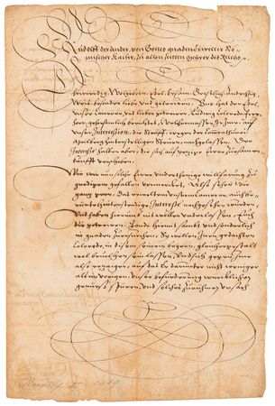 Lot #313 Rudolf II Letter Signed - Image 3