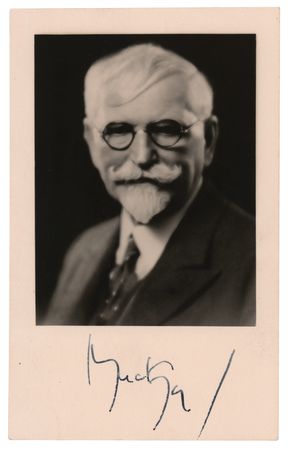 Lot #524 Alphonse Mucha Signed Photograph