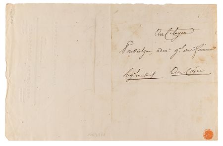 Lot #340 Napoleon Letter Signed from Cairo, Egypt - Days Before the French Discovery of the Rosetta Stone - Image 3
