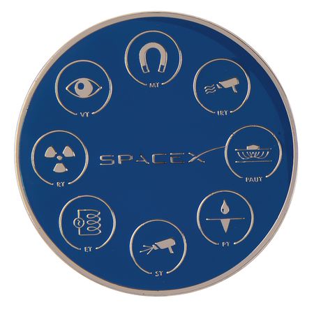 Lot #488 SpaceX Challenge Coin: Nondestructive Testing Group - Image 1