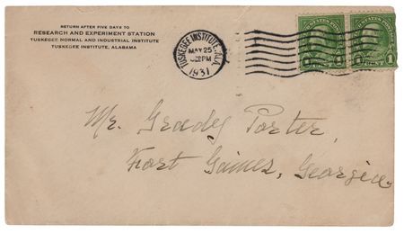Lot #242 George Washington Carver Autograph Letter Signed on Peanut Plants Fungus - Image 3