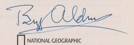 Lot #405 Buzz Aldrin Signed Book - Mission to Mars - Image 2