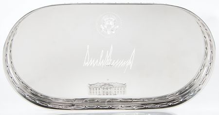 Lot #135 Donald Trump Presidential Gift - Pewter