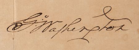 Lot #1 George Washington Document Signed as President - Ship's Papers for a West Indies Trade Mission - Image 4