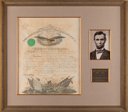 Lot #10 Abraham Lincoln Document Signed as President (August 1861) - Early Military Appointment for Orville E. Babcock, the Future Aide-de-Camp for General U. S. Grant - Image 2