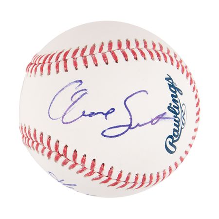 Lot #721 Red Hot Chili Peppers Signed Baseball - Image 2