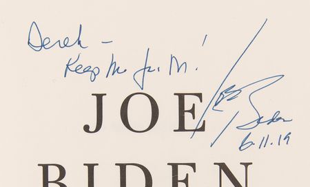 Lot #37 Joe Biden Signed Book - Promise Me, Dad - Image 2