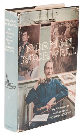 Lot #525 Norman Rockwell Signed Book - My Adventures as an Illustrator - Image 3