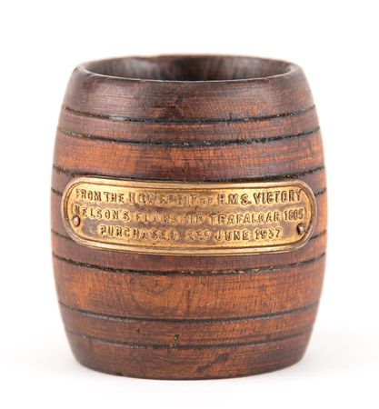 Lot #356 Horatio Nelson: HMS Victory Wooden Artifact Relic - Image 1