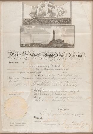 Lot #88 James Madison Document Signed as President - Image 3