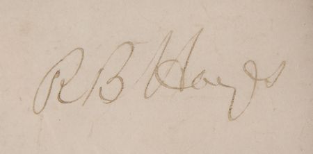 Lot #74 Rutherford B. Hayes Document Signed as President, Appointing a Marine Corps Lieutenant - Image 3