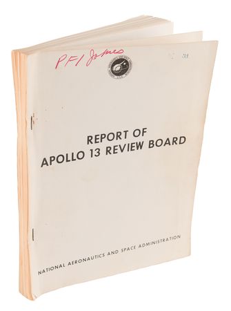 Lot #418 Apollo 13 Review Board Final Report Report - Image 1