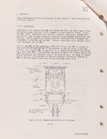 Lot #482 Space Shuttle Flight Operations Manual - Vol. 15, EVA Systems Manual - Image 7