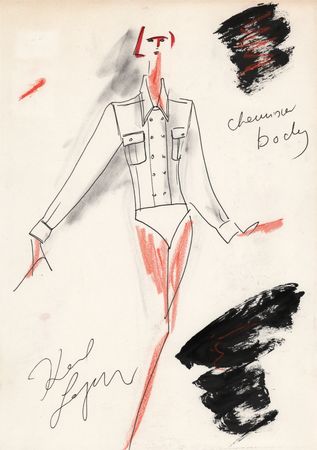 Lot #507 Karl Lagerfeld Rare Original Fashion