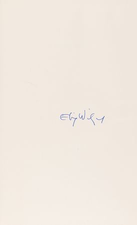 Lot #330 Elie Wiesel (2) Signed Books - Image 2