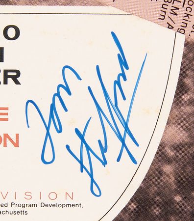 Lot #489 Tom Stafford Signed Apollo 10 Raytheon Mission Analyzer - Image 2