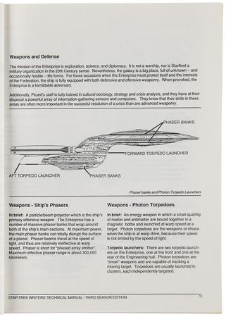 Lot #915 Star Trek: The Next Generation (3) 'Writers/Directors' Guides and Manuals for Seasons 1 and 3 - Image 14