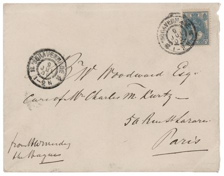 Lot #522 Hendrik Willem Mesdag Autograph Letter Signed - Image 4