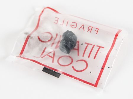 Lot #321 Titanic: Coal Piece Recovered from Wreck Site - Image 2