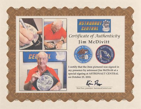 Lot #387 Apollo Astronauts Multi-Signed (18) Moon Photograph, with Seven Legendary Moonwalkers - Image 5