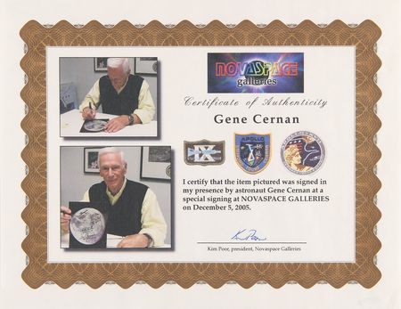 Lot #387 Apollo Astronauts Multi-Signed (18) Moon Photograph, with Seven Legendary Moonwalkers - Image 7