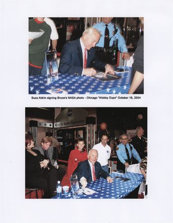 Lot #403 Buzz Aldrin Signed Photograph - Image 2